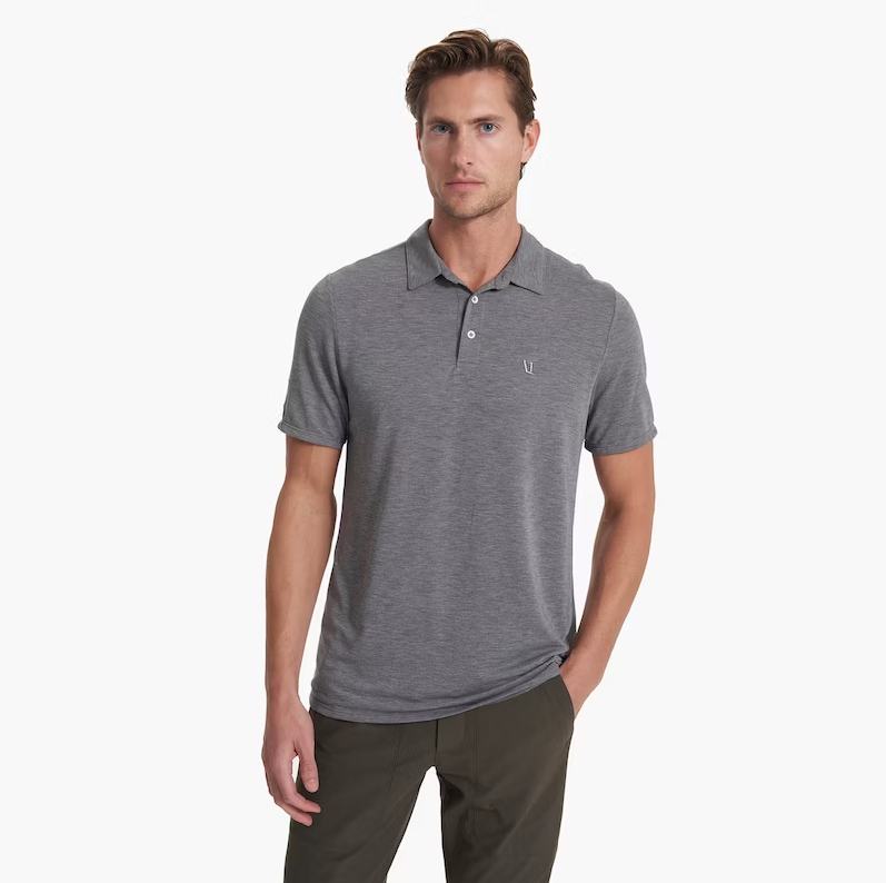 Knit Twill Polo - Oak Hall