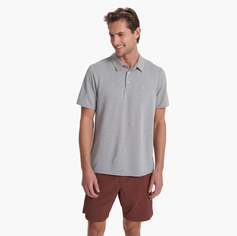 Knit Twill Polo - Oak Hall