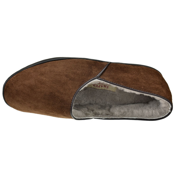 Trevor Shearling Rubber Sole Slipper - Oak Hall, Inc.