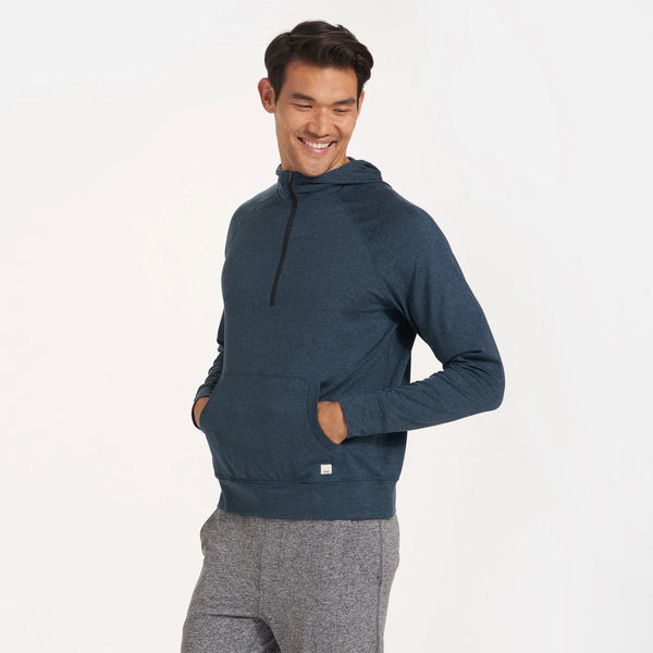 Ponto Performance Half Zip Hoodie - Oak Hall