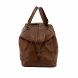 Benedict Weekend Bag - Titan Milled Brown - Oak Hall, Inc.