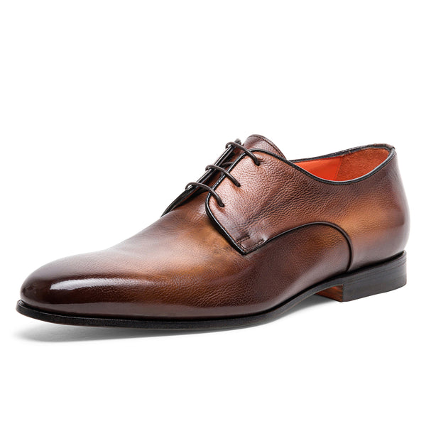 Dabbed Plain Toe Oxford - Oak Hall