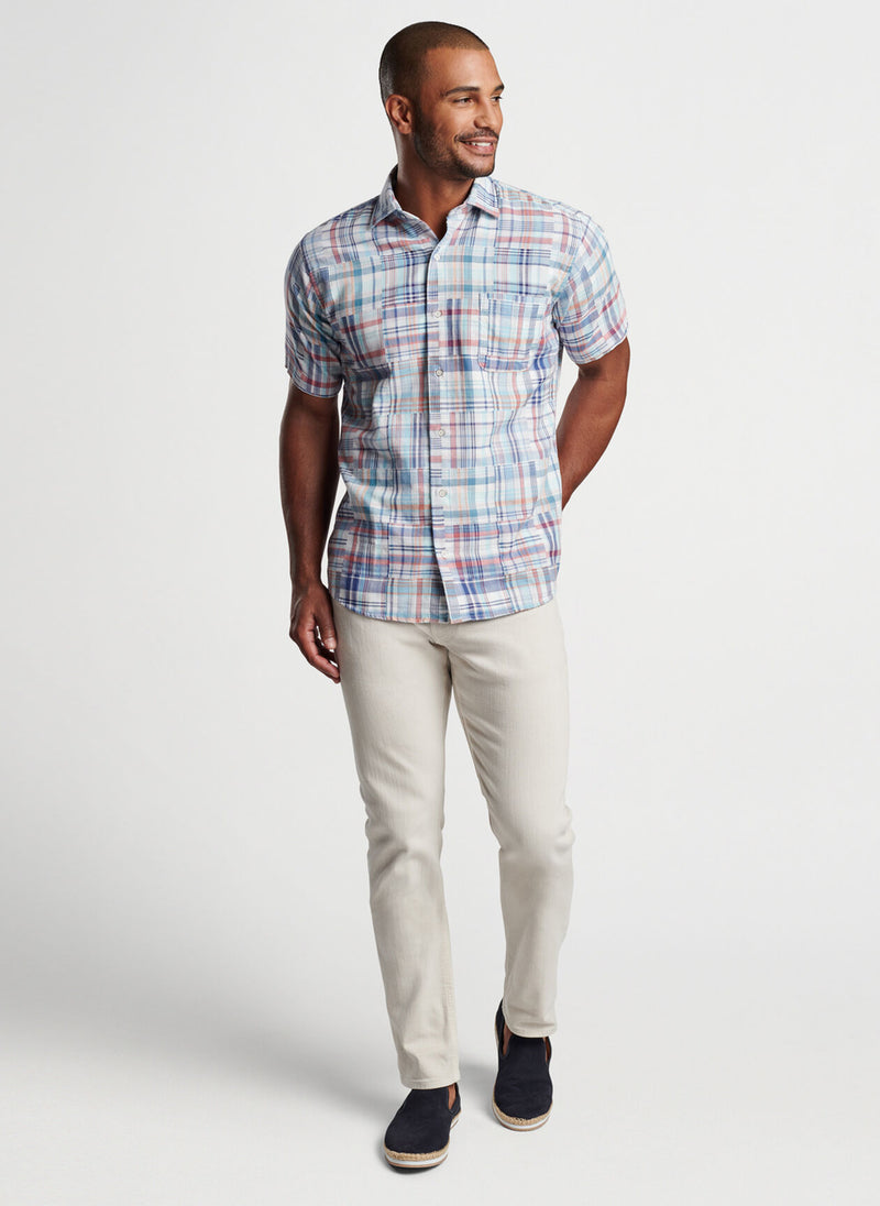 Cabana Madras Cotton Sport Shirt