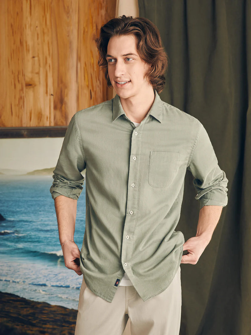 Sunwashed Chambray Shirt - Oak Hall