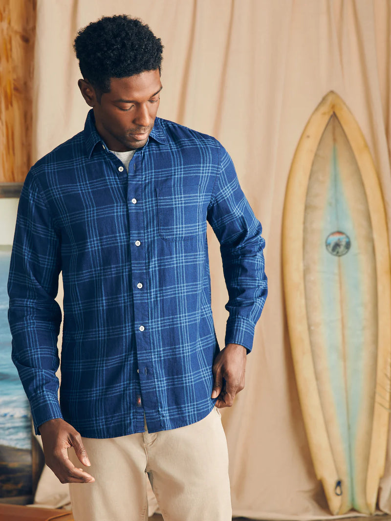 Sunwashed Chambray Shirt - Oak Hall