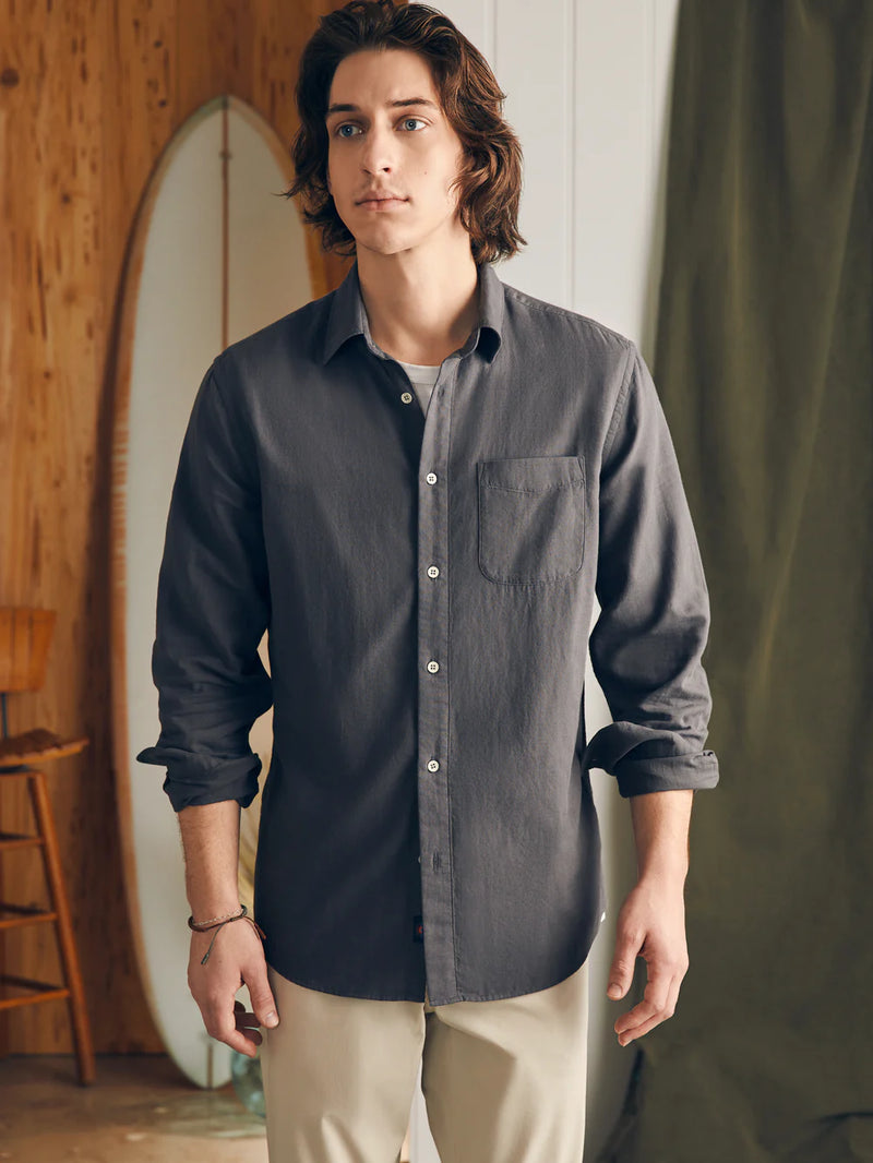 Sunwashed Chambray Shirt - Oak Hall